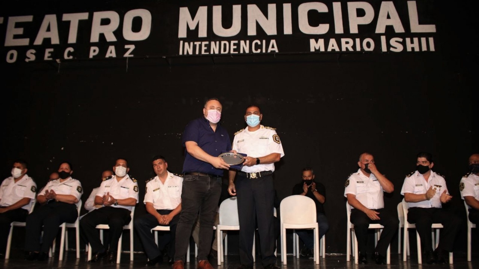 Acto por el bicentenario de la Policía bonaerense en José C. Paz